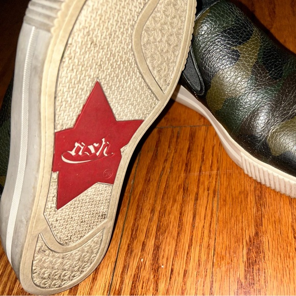 Ash Low Rise Camo Womens Shoes - Picture 4 of 4